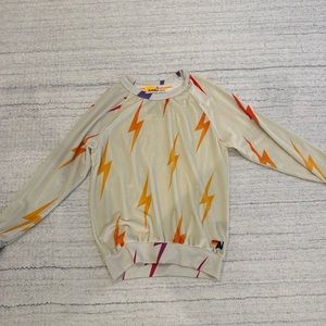 Aviator nation velvet crewneck size small